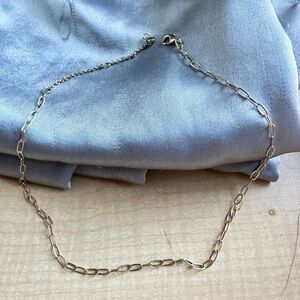 Gold Toned Chain Necklace